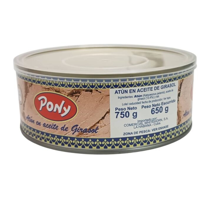 Atún en aceite de girasol PONY 1 kg - Imagen 1