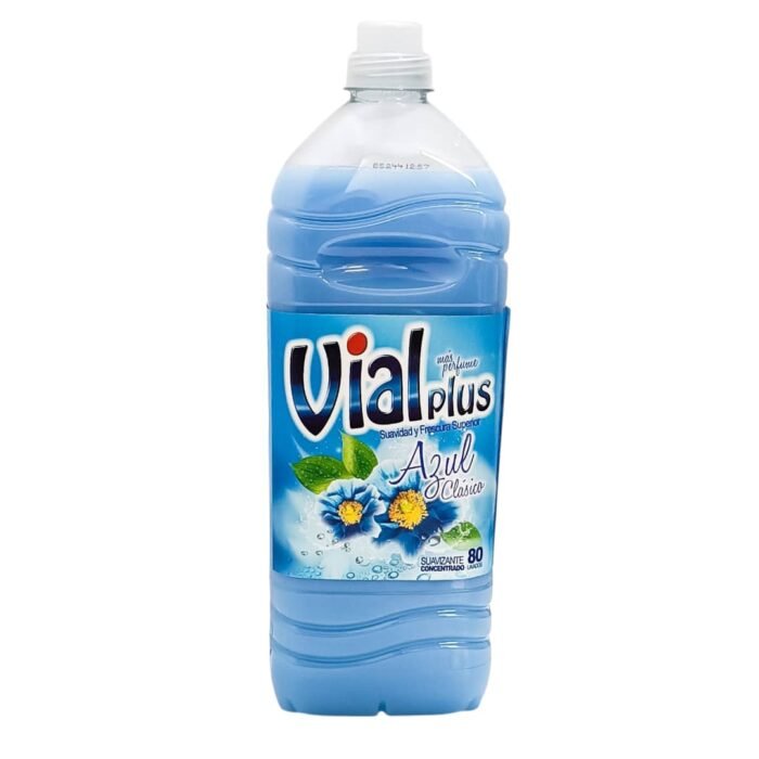 Suavizante concentrado azul clásico para ropa Vial plus 2 L - Imagen 1