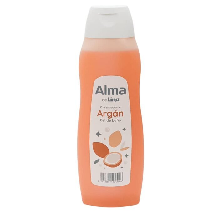 Gel de ducha con extracto de argán Alma de Lina 750 ml - Imagen 1