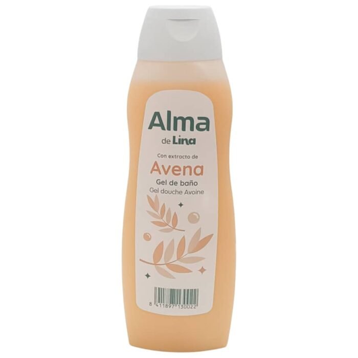 Gel de ducha con extracto de avena Alma de Lina 750 ml - Imagen 1