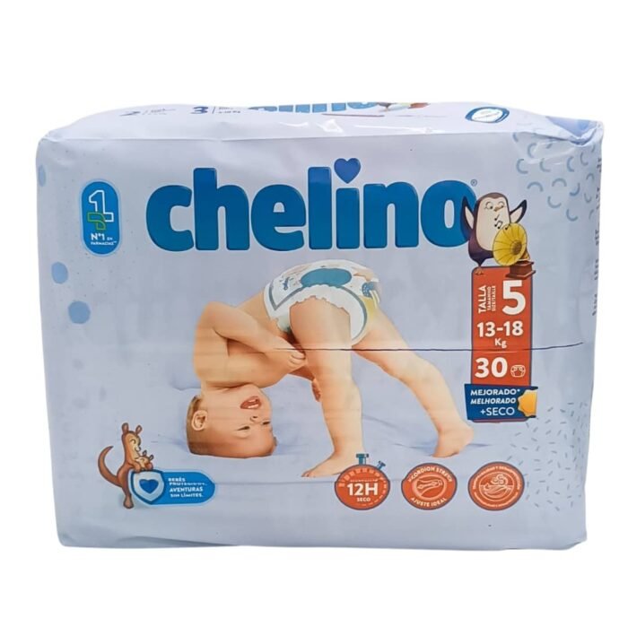 Pañales desechables para bebé etapa 5 Chelino 30 U - Imagen 1