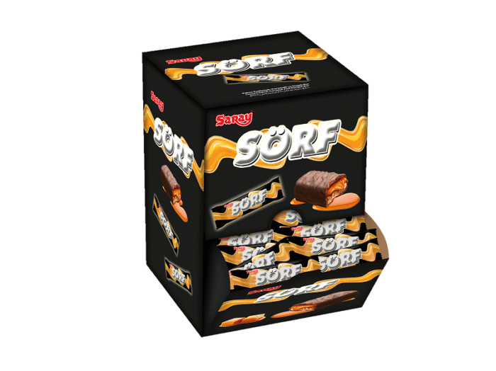 Barras recubierto de cacao con caramelo Sorf Saray 800 g - Imagen 1