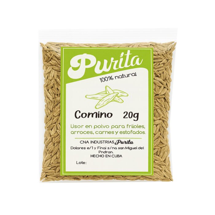 Comino en grano Purita 20 g - Imagen 1