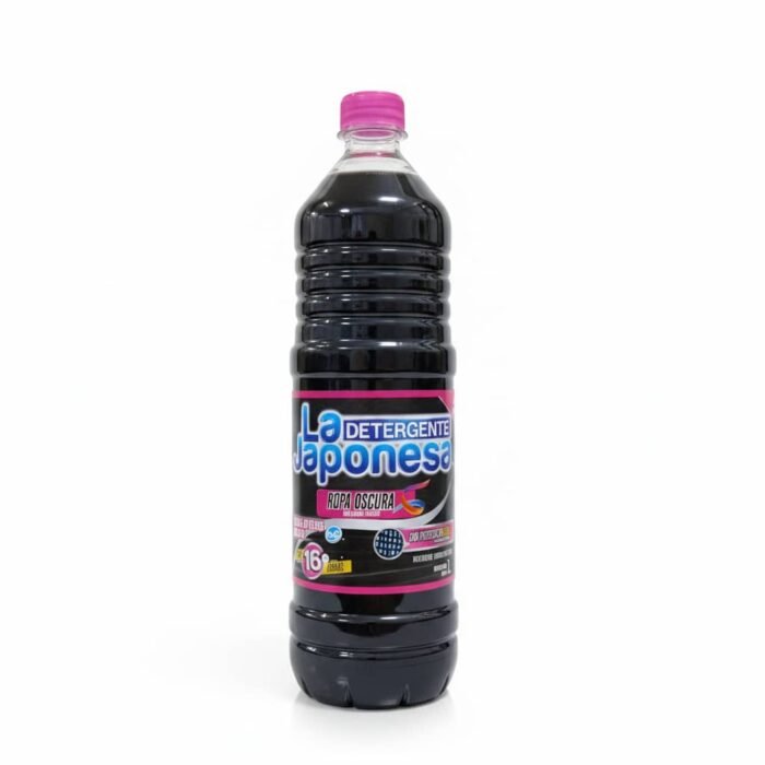 Detergente liquido ropa oscura La Japonesa 1L - Imagen 1