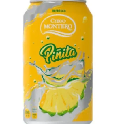 Refresco gaseado piñita Ciego Montero 355 ml
