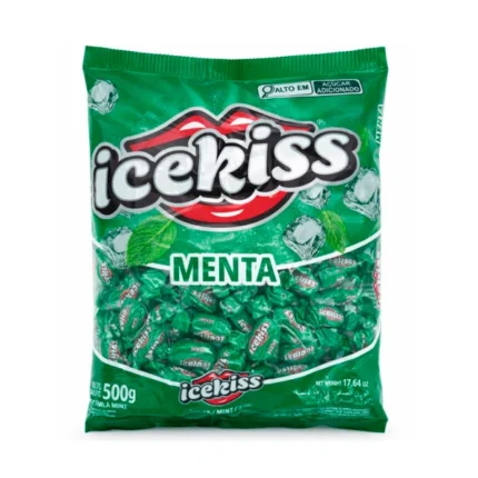 Caramelos duros sabor menta Icekiss  500g