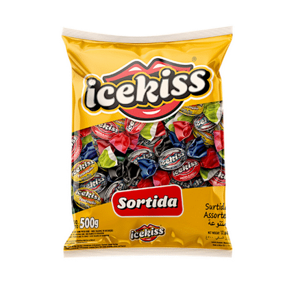 Caramelos duros surtidos Icekiss 500 g