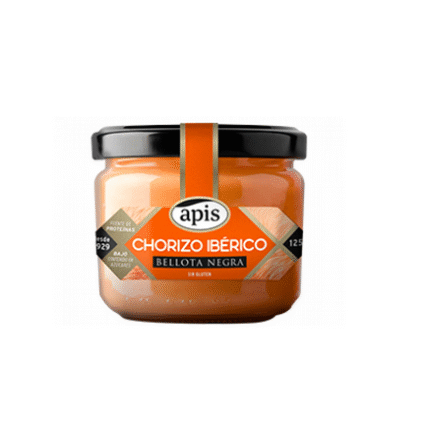Paté de chorizo ibérico bellota negra Apis 125 g