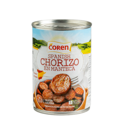 Chorizo español en manteca Coren 400 g