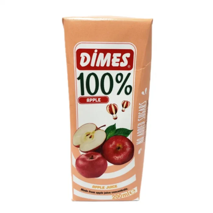 Jugos premium tetra manzana Dimes 200ml - Imagen 1