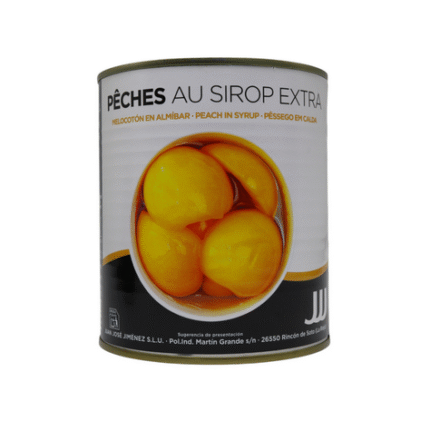 Melocotón en almíbar extra JJJ 820 g