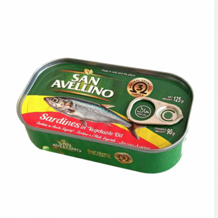 Sardinas en aceite vegetal San Avellino 125 g