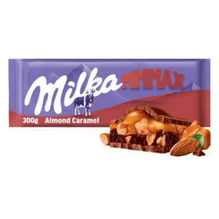 Tableta de chocolate con almendra y caramelo Milka 300 g