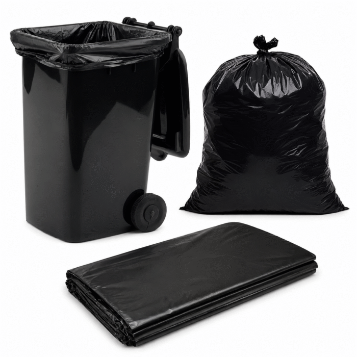 Bolsas de basura multiusos resistentes a rasgaduras 80 X 100, 50 U - Imagen 1