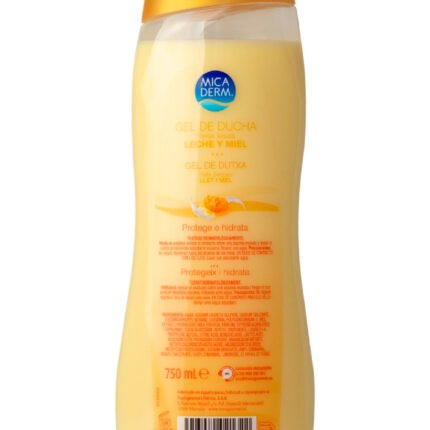 Gel de ducha leche y miel Micaderm 750 ml
