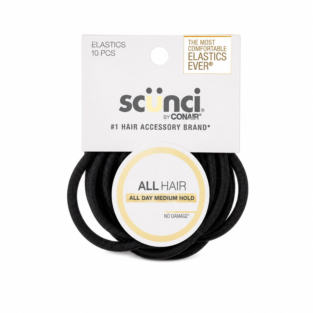 Liga de cabello Scunci Ligas para el cabello All Hair Scünci 15 U - Imagen 1