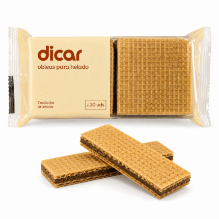 Obleas para helado Dicar 20 U