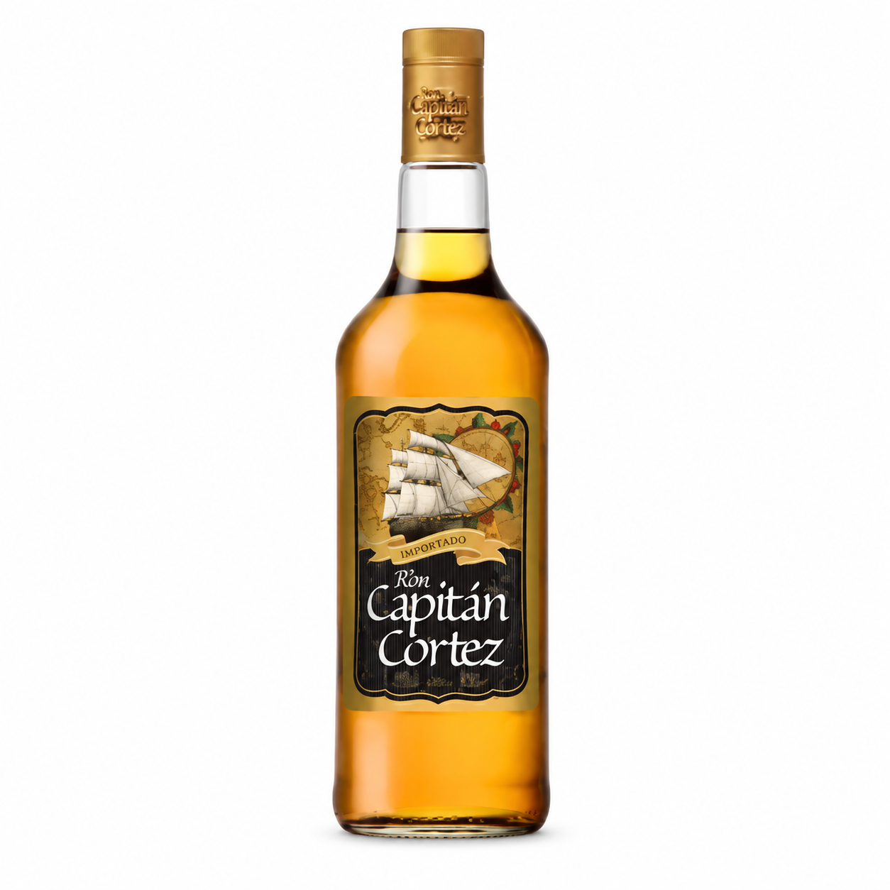 Ron Capitán Cortez 965 ml Ron carta oro Capitán Cortez 965 ml - Imagen 1