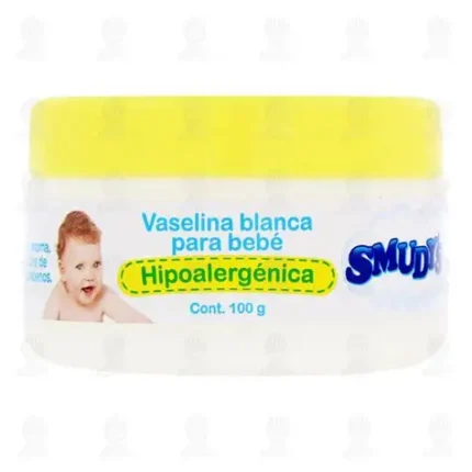 Vaselina blanca para bebé hipoalergénica SMUDY'S 100 G