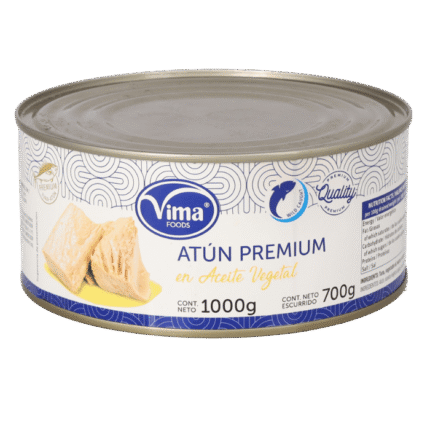 Atún Premium en aceite vegetal Vima foods 1 kg