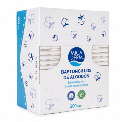 Bastoncillos suave de algodón Micaderm 200 U