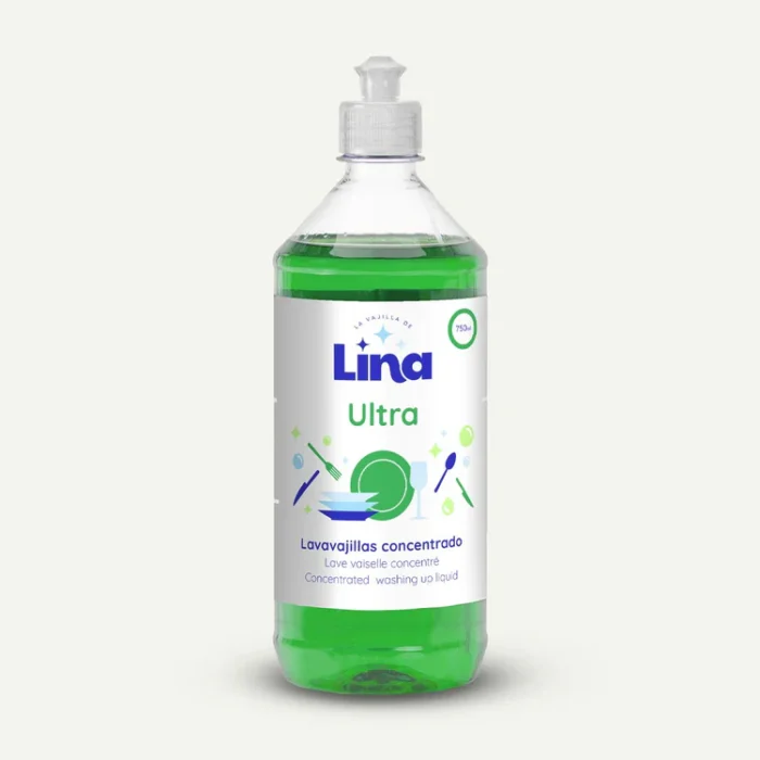 Lavavajilla ultra concentrado La Colada de Lina 750 ml - Imagen 1