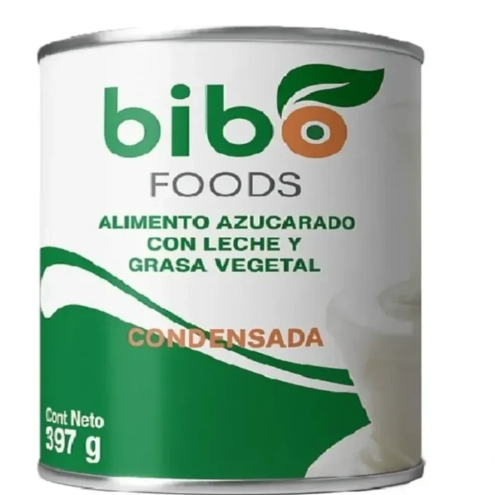 Leche condensada azucarada Bibo Foods 390 g - Imagen 1