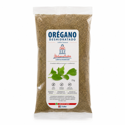 Orégano deshidratado Habanatados 25 g