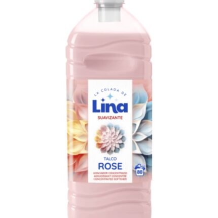 Suavizante para ropa con aroma rosa La Colada de Lina 2 L