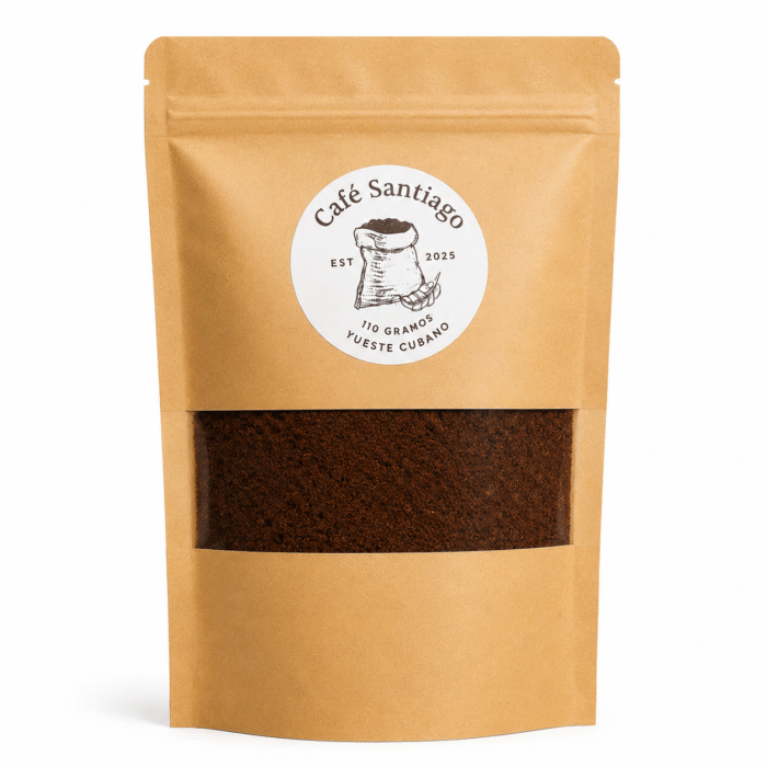 Café santiago molido 110 g Café molido tueste cubano Santiago 110 g - Imagen 1