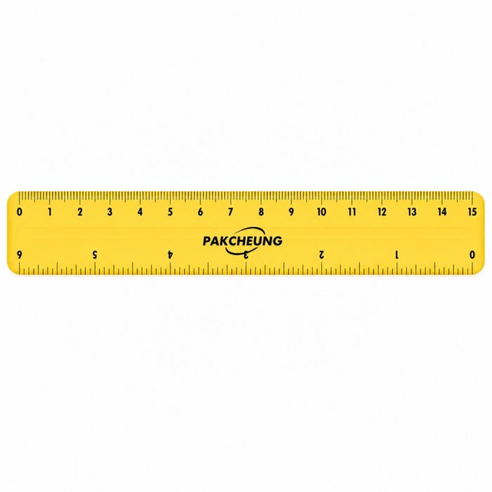 Regla 15 cm completa Regla plástica de precisión Pakcheung 15 cm - Imagen 1