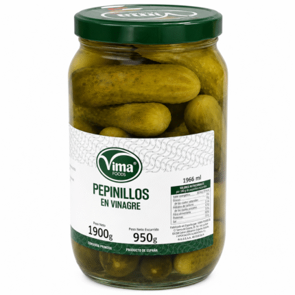 Pepinillos en vinagre Vima Foods 1.9 kg
