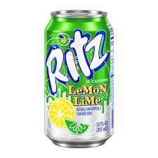 Refresco gaseado sabor lima limón Ritz 355 ml