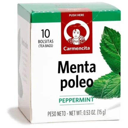 Infusiones Menta Poleo Carmencita 10 U