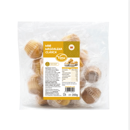 Mini magdalena clásica Vima Foods 200 g