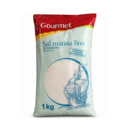 Sal marina fina Gourmet 1kg