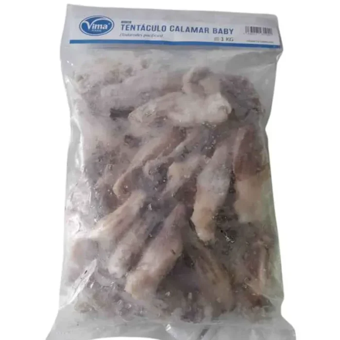 calamar tentaculo baby Tentáculo calamar Baby Vima Foods 1 kg - Imagen 1