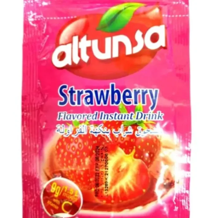 Refresco Instantáneo sabor fresa Altunsa 9 g - Imagen 1