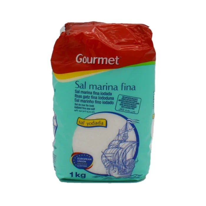 sal fina yodada Sal marina fina yodada Gourmet 1 kg - Imagen 1